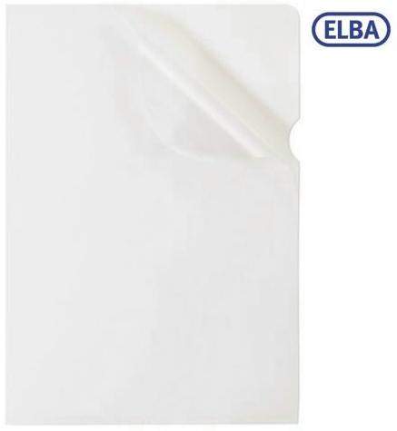 Sichthüllen ELBA A4 PVC-Hartfolie 0,14mm o+r offen glatt 100 St.