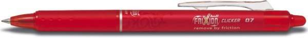 Tintenkuli Pilot FRIXION ball CLICKER BLRT-FR7 rot