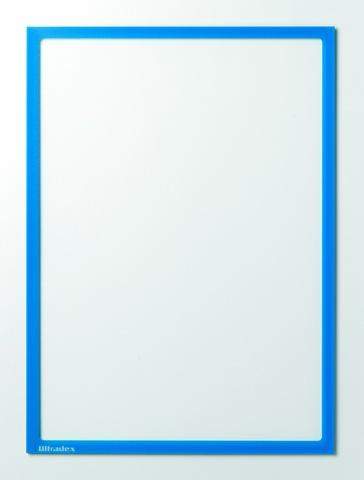 Infotaschen magnetisch DIN A4 312x225mm blau VE= 5 Stk.