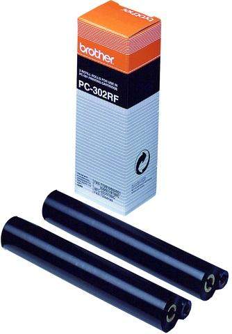 Thermotransferband Brother PC-302RF schwarz f. Fax VE=2 St.