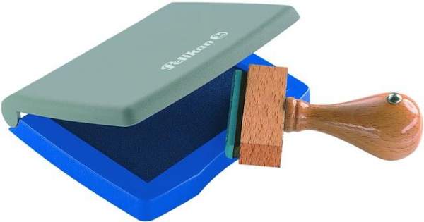 Stempelkissen Pelikan Typ 3 Plastik 5 x 7 cm blau