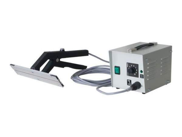 Folienschweißzange 380mm Schweißnaht mit Impulsgeber 1500W