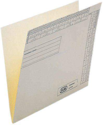 Einstellmappe Elba 80434 Kraftkarton 180g/m² A4 chamois 50St.