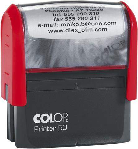 Textstempel PrinterLine 69x30mm 7zeilig inkl. Gutschein