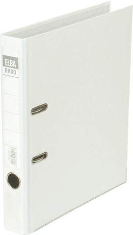 Ordner Elba Rado Brillant 10414 A4 Rückenschild einsteckbar weiss 5cm