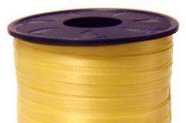Geschenkband Ringelband 10mmx250m Gelb 605