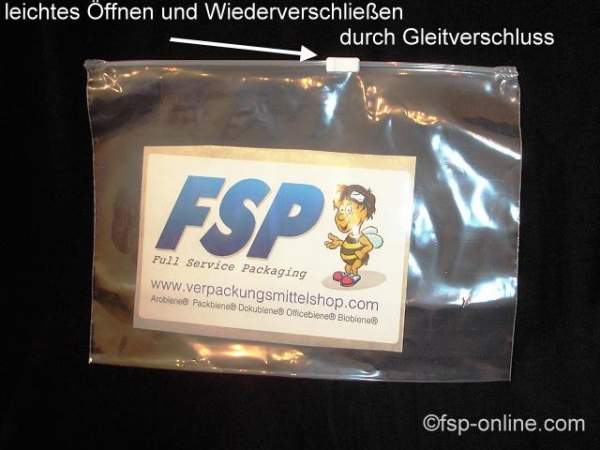 Gleitverschlussbeutel 170x120mm