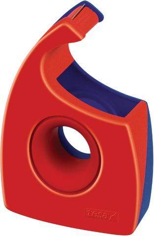 Handabroller Tesa Easy Cut 33m x 19mm leer rot/blau für Tesafilm bis 19mmx33m