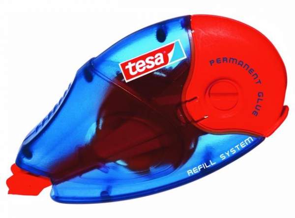 Kleberoller TESA 59100 permanent und nachfüllbar 8,4 mm x 14 m