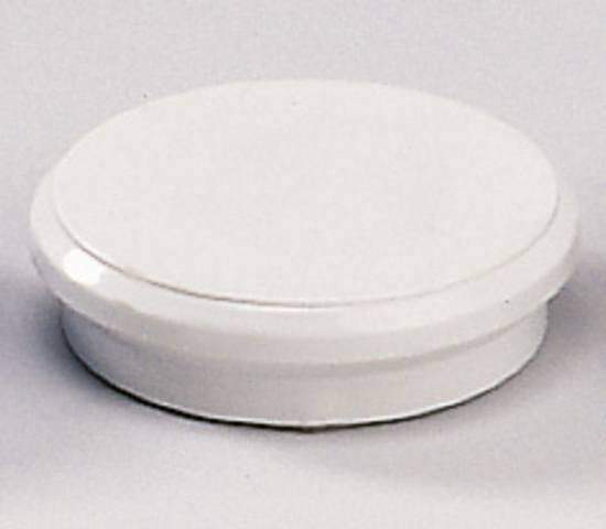 Magnet rund Ø 32mm Haftkraft 800g weiß