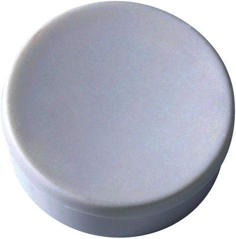 Magnet rund Ø 35mm Haftkraft 2,5kg grau (Pckg. á 10 Stück)