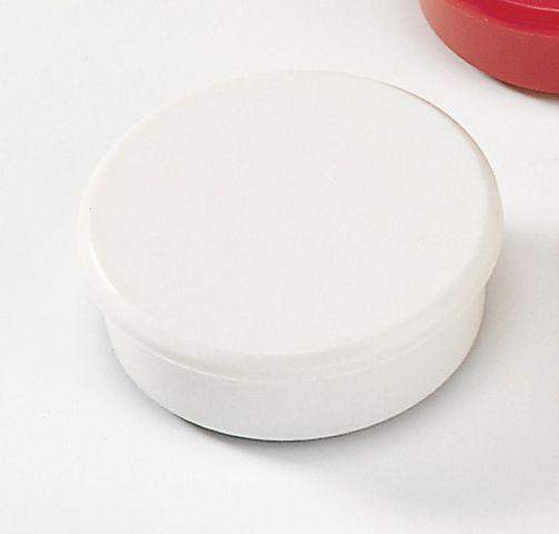 Magnet rund Ø 38mm Haftkraft 2,5kg weiß (10 Stück)