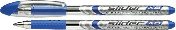 ❗❗ SONDERANGEBOT ❗❗ Kugelschreiber Kuli Schneider slider mit Kappe und Clip XB 0,7mm Schreibfarbe bl
