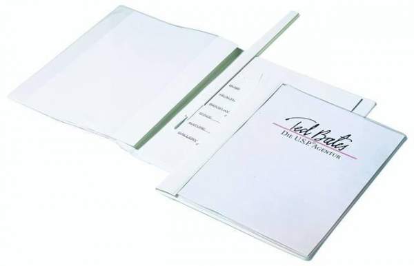 Sichthefter A4 Durable DURAPLUS® de Luxe PVC weiß / 1 St.