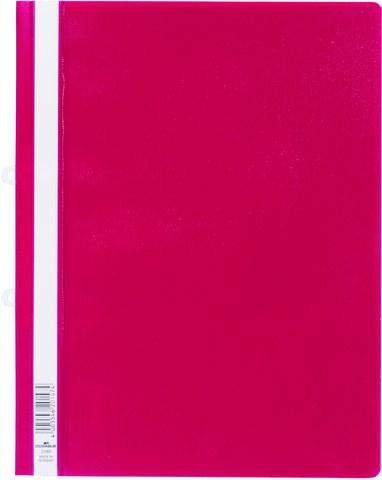 Schnellhefter Hartfolie mit Abheftmechanik DURABLE A4 rot 25St.