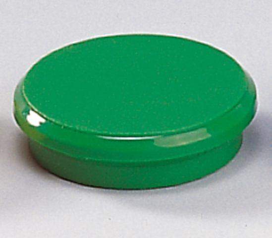 Magnete rund Ø 24mm Haftkraft 300g grün (10 Stück)