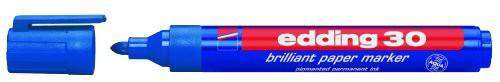 Pigmentmarker Permanentmarker Edding 30 1,5-3mm blau