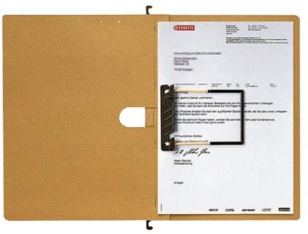 Hängehefter LEITZ ALPHA® 1989 mit Reiter Schlauchheftung Flexofil® A4