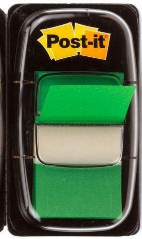 Haftmarker Post-it Index 680 Signalstreifen 25,4 x 43,2 mm grün