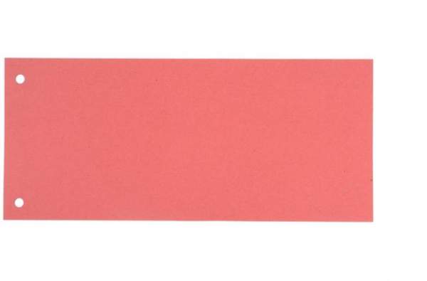 Trennstreifen Trennlaschen 10,5x24cm 170g gelocht rosa 100 Stück