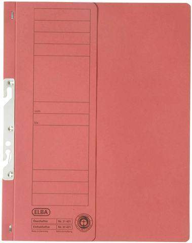 Einhakhefter Elba 22421 Behörden-Heftung 250g 1/2 Vorderdeckel rot