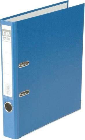 Ordner Elba Rado Brillant 10414 A4 Rückenschild einsteckbar blau 5cm schmal