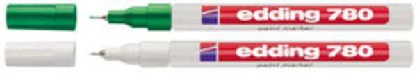 Lackmarker Lackstift Edding 780 grün (1 Stück)