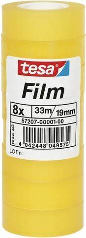Klebefilm Tesa 19mm x 33m PP transparent