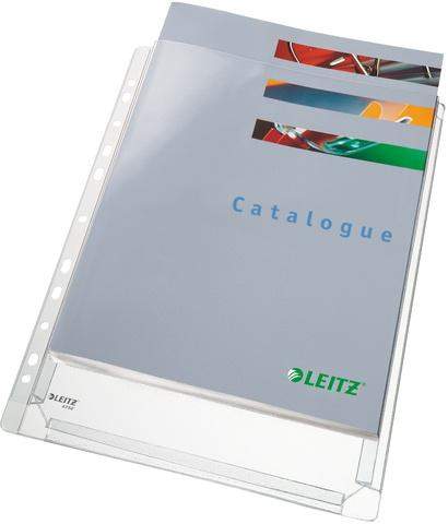 Prospekthülle Leitz 475630 Maxi PVC-Weichfolie o. offen A4 5er Pack