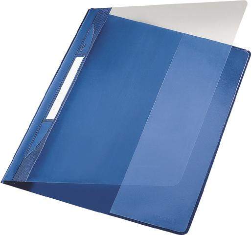 Schnellhefter Exquisit LEITZ 4194 DIN A4 kfm. Heftung blau