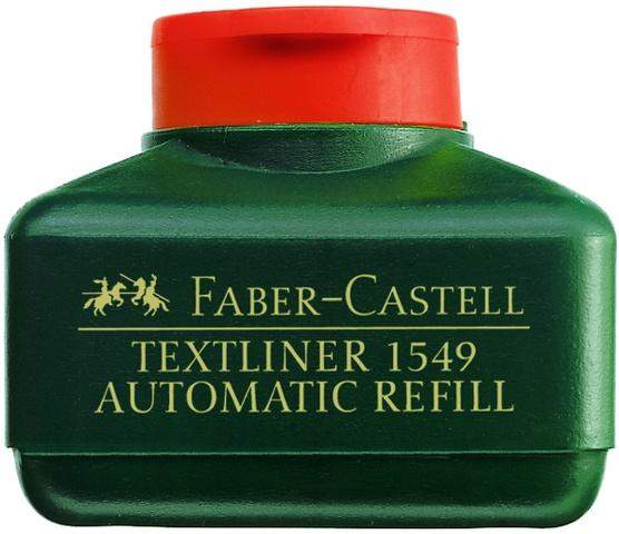 Nachfülltusche Faber Castell 1549 Textliner-Automatic 30ml orange