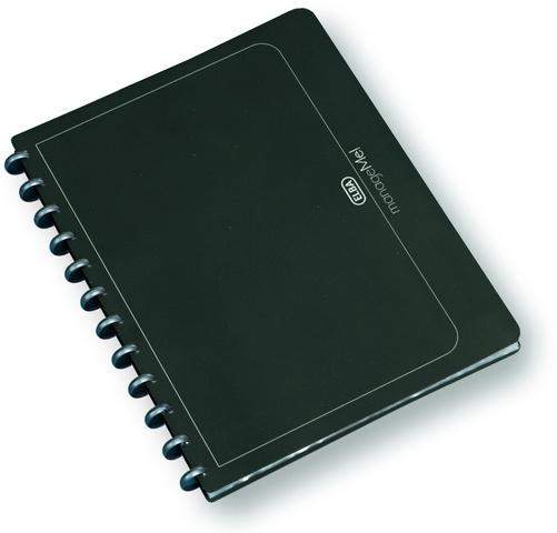 Ringmappe Elba 61420 VARIO ZIPP A4 mit 25 Sichthüllen anthrazit