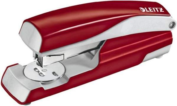 Heftgerät Komfort Leitz 5522 Einlegetiefe 70 mm, rot