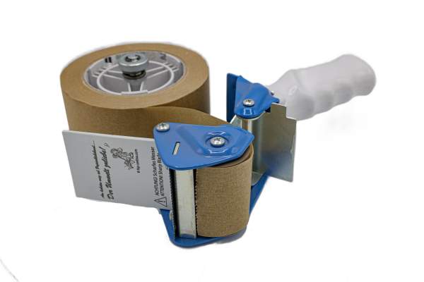 ECOLINE_Packhilfsmittel_Klebeband_Handabroller_Blau_Metall-mit-Band