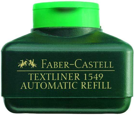 Nachfülltusche Faber Castell 1549 Textliner-Automatic 30ml grün