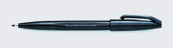 Fineliner Faserschreiber Pentel Sign Pen mit Kappe 0,4mm grün