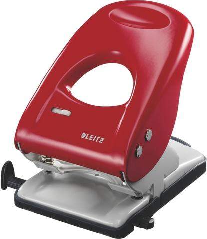 Locher Leitz 5138 Registraturlocher 4 mm/40 Blatt rot