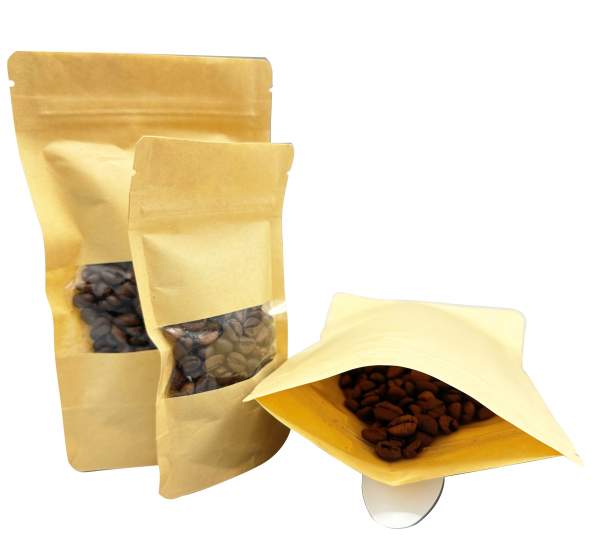 Standbodenbeutel Doypack Barriere Druckverschluss