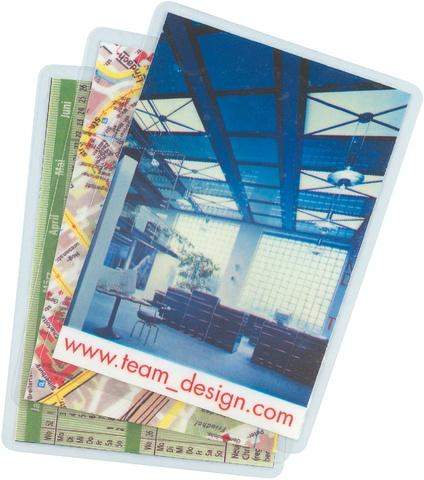 Laminierfolien Laminiertasche A7 80x111mm 0,125mm Leitz 100St.