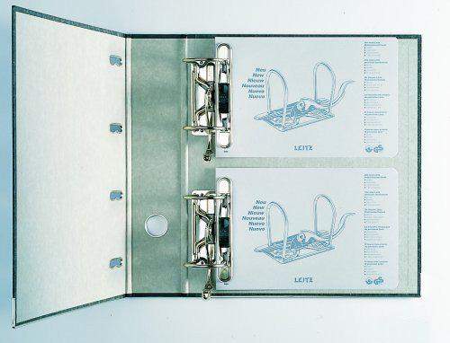 Ordner Leitz 1092 A4 Doppelordner 2xA5 Wolkenmarmor 7,5 cm breit