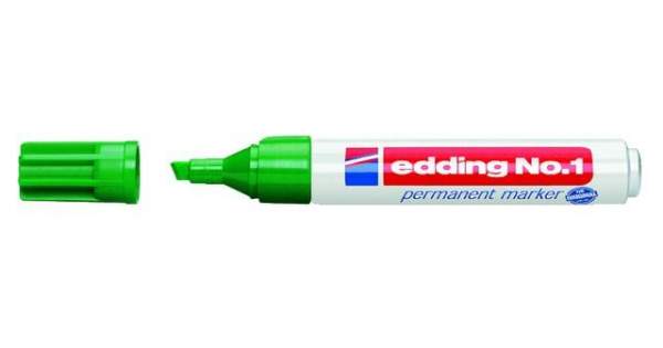 Permanentmarker Edding Nr. 1 nachfüllbar 1-5mm grün