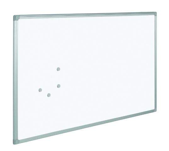 Schreibtafel 45x60cm Whiteboard weiß magnetisch Alurahmen 1St