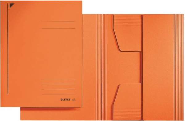Jurismappen-Leitz-3924-orange-Einschlagmappen