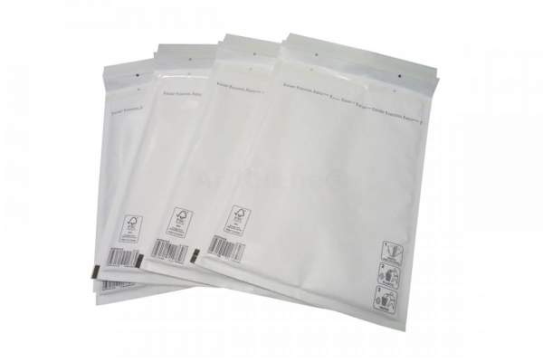 Weiße Gr.6/F 220x340mm Luftpolstertaschen Arobiene® Economy