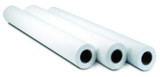 Plotterpapier 610 mm x 45m 90g/m² Clairefontaine weiß opak Inkjet Packung á 6 Rollen