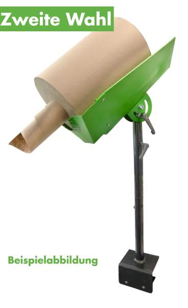 2te Wahl | Tisch-Papierspender für Packpapier Rollen | Clip-On für jeden Tisch