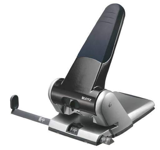 Locher Leitz 5180 Registraturlocher 63 Blatt 6,3mm Schwarz