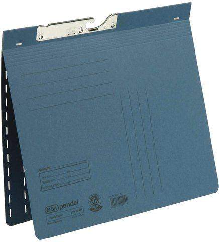 Pendelhefter Elba 90461 Karton 320g kfm. Heft. A4 blau