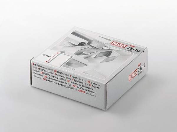 Heftklammern 23/20 SUPER verzinkt NOVUS (VE=1000 St.)