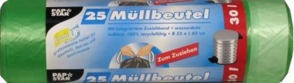 Müllbeutel 17µ 30l 550x700mm